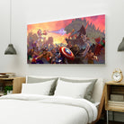 battle-epic- by Andros Martínez on GIANT ART - red digital painting