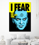 Fear by Bily Mariano da Luz on GIANT ART - blue digital drawing