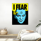 Fear by Bily Mariano da Luz on GIANT ART - blue digital drawing