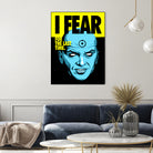 Fear by Bily Mariano da Luz on GIANT ART - blue digital drawing