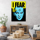 Fear by Bily Mariano da Luz on GIANT ART - blue digital drawing