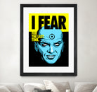 Fear by Bily Mariano da Luz on GIANT ART - blue digital drawing