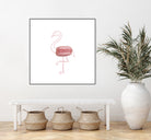 Macaron flamingo by Olivia Lorot on GIANT ART - pink photo illustration