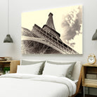 Eiffel Tower in Paris by I Bjork on GIANT ART - brown photo manipulation