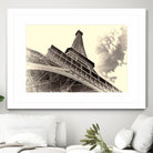 Eiffel Tower in Paris by I Bjork on GIANT ART - brown photo manipulation