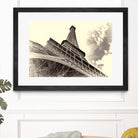 Eiffel Tower in Paris by I Bjork on GIANT ART - brown photo manipulation