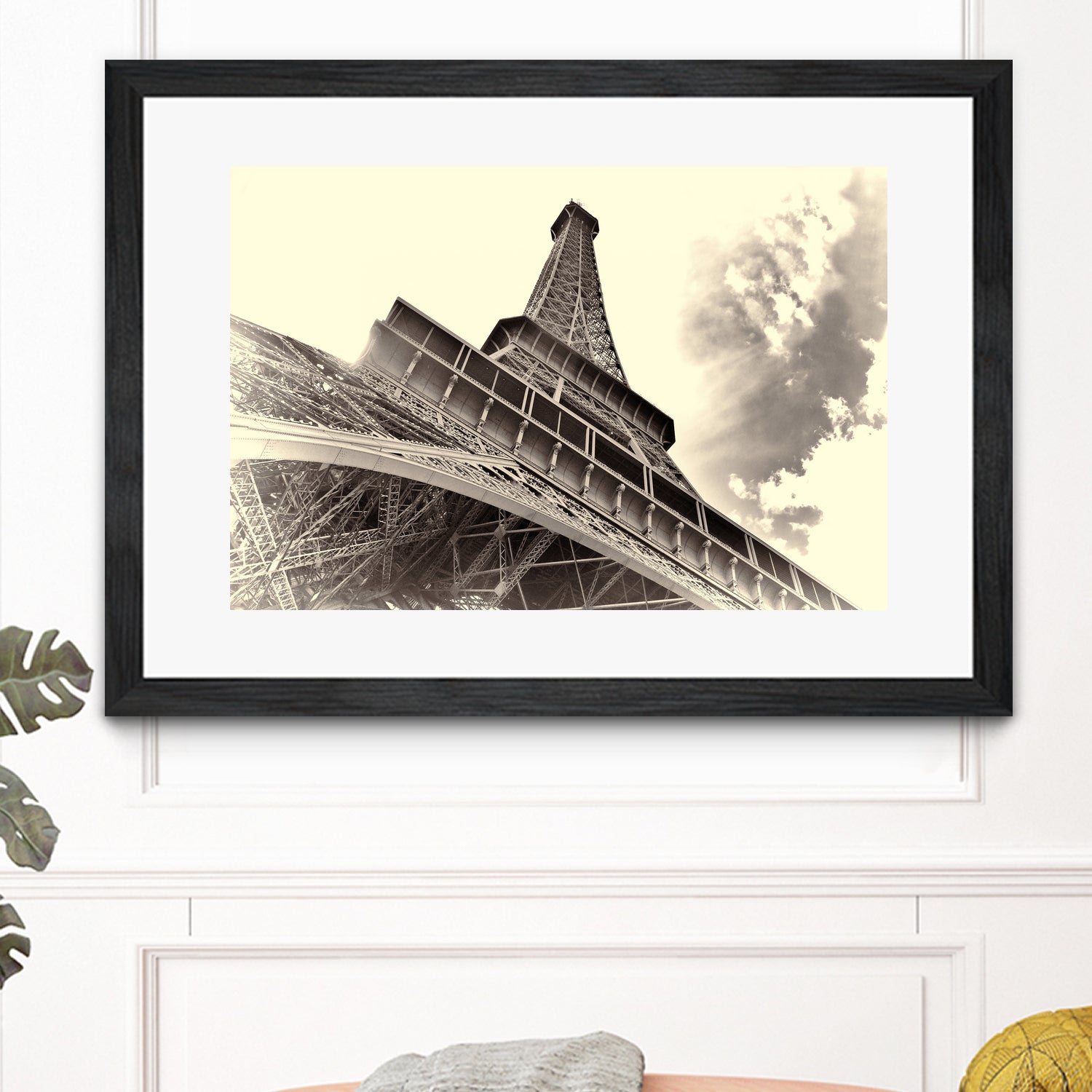 Eiffel Tower in Paris by I Bjork on GIANT ART - brown photo manipulation