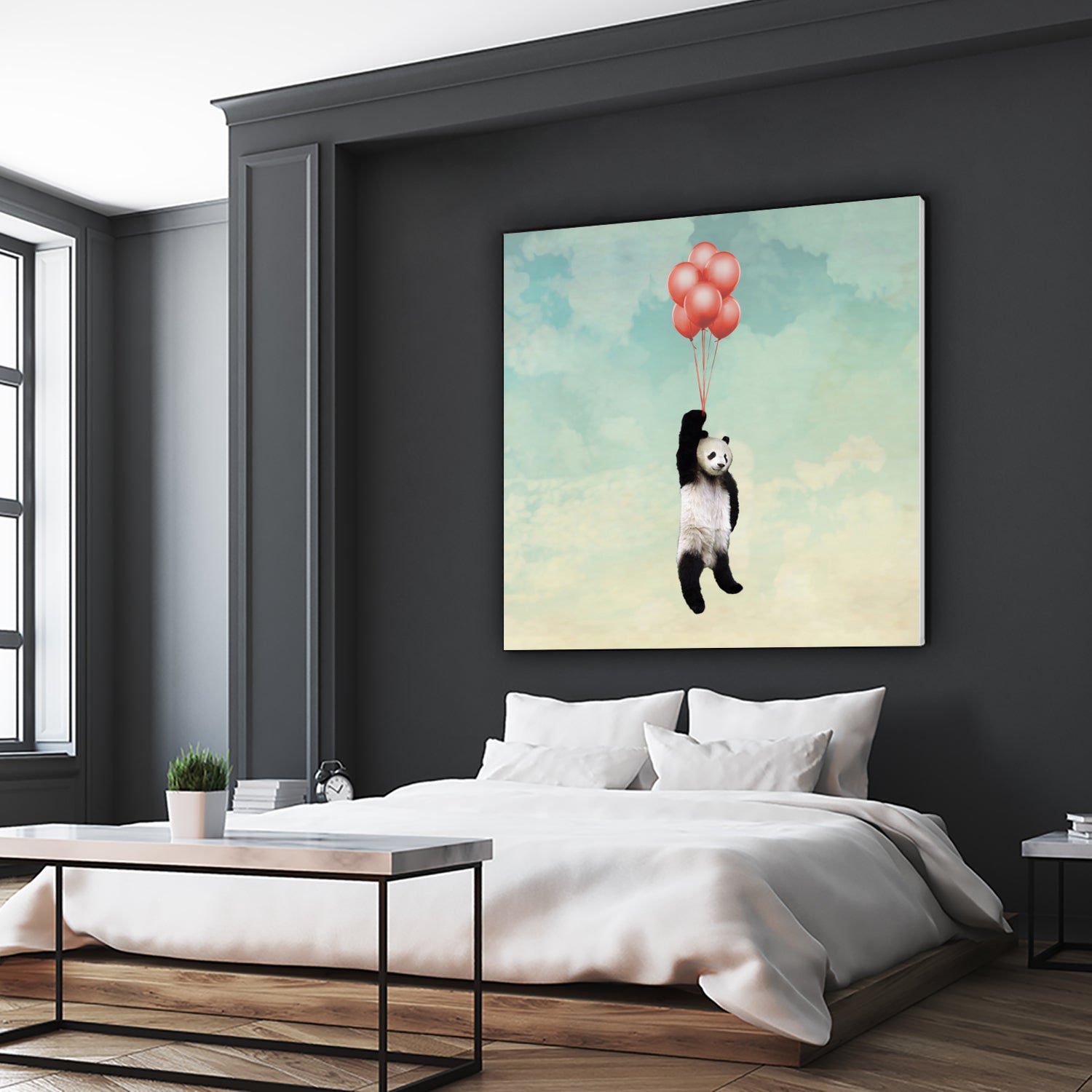 PANDALLOONS *** by Vin Zzep on GIANT ART - white digital painting