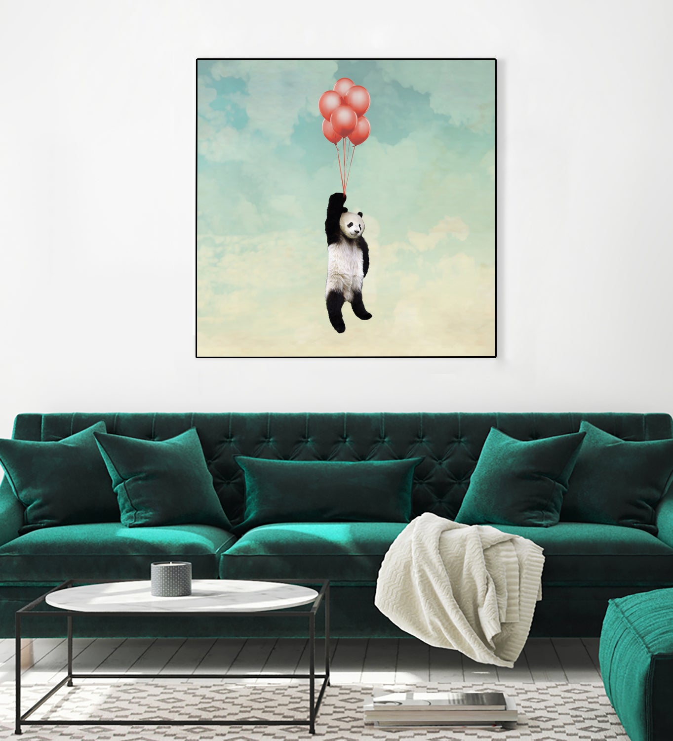 PANDALLOONS *** by Vin Zzep on GIANT ART - white digital painting