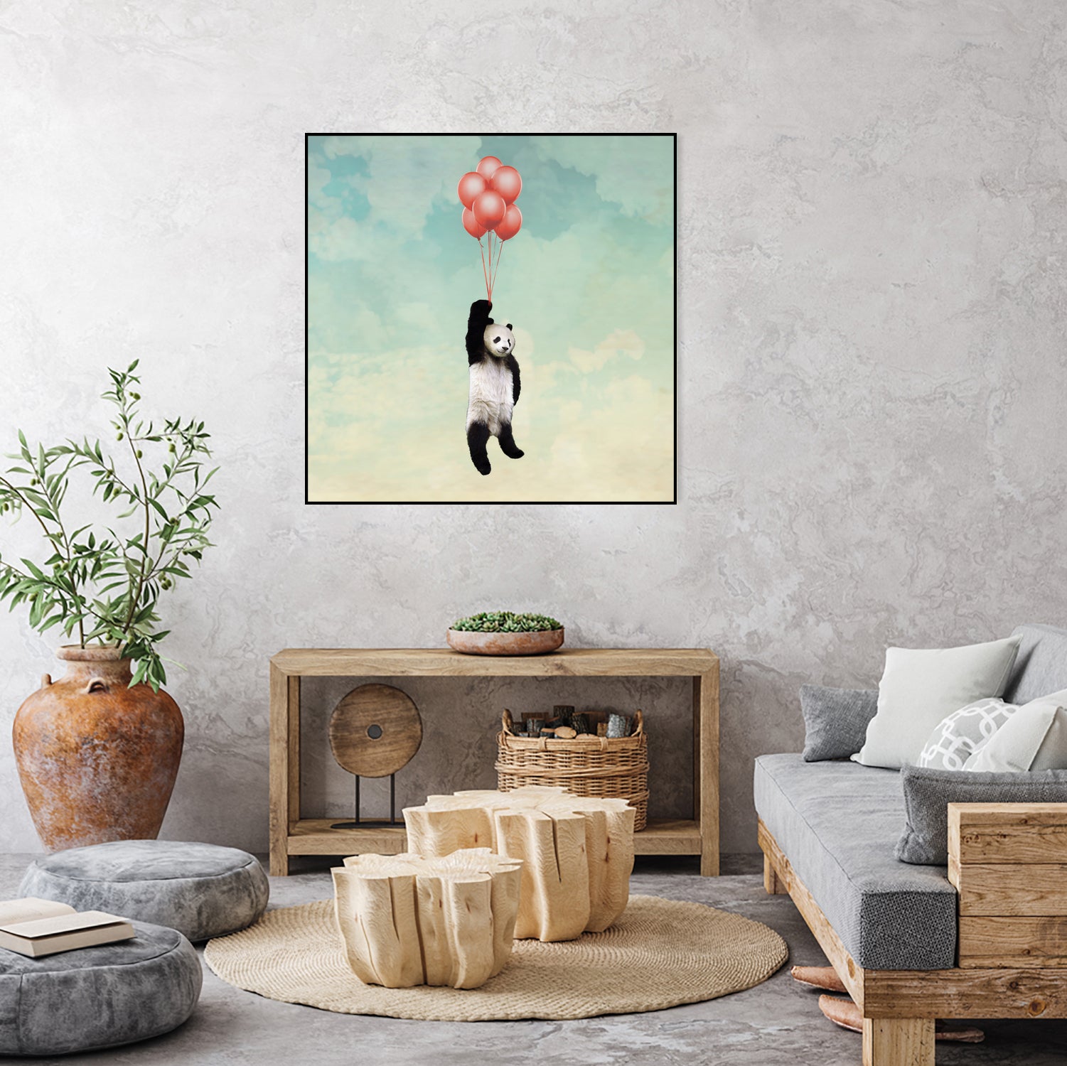 PANDALLOONS *** by Vin Zzep on GIANT ART - white digital painting