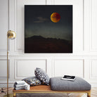 blood moon rising by Dirk Wüstenhagen on GIANT ART - orange photo manipulation