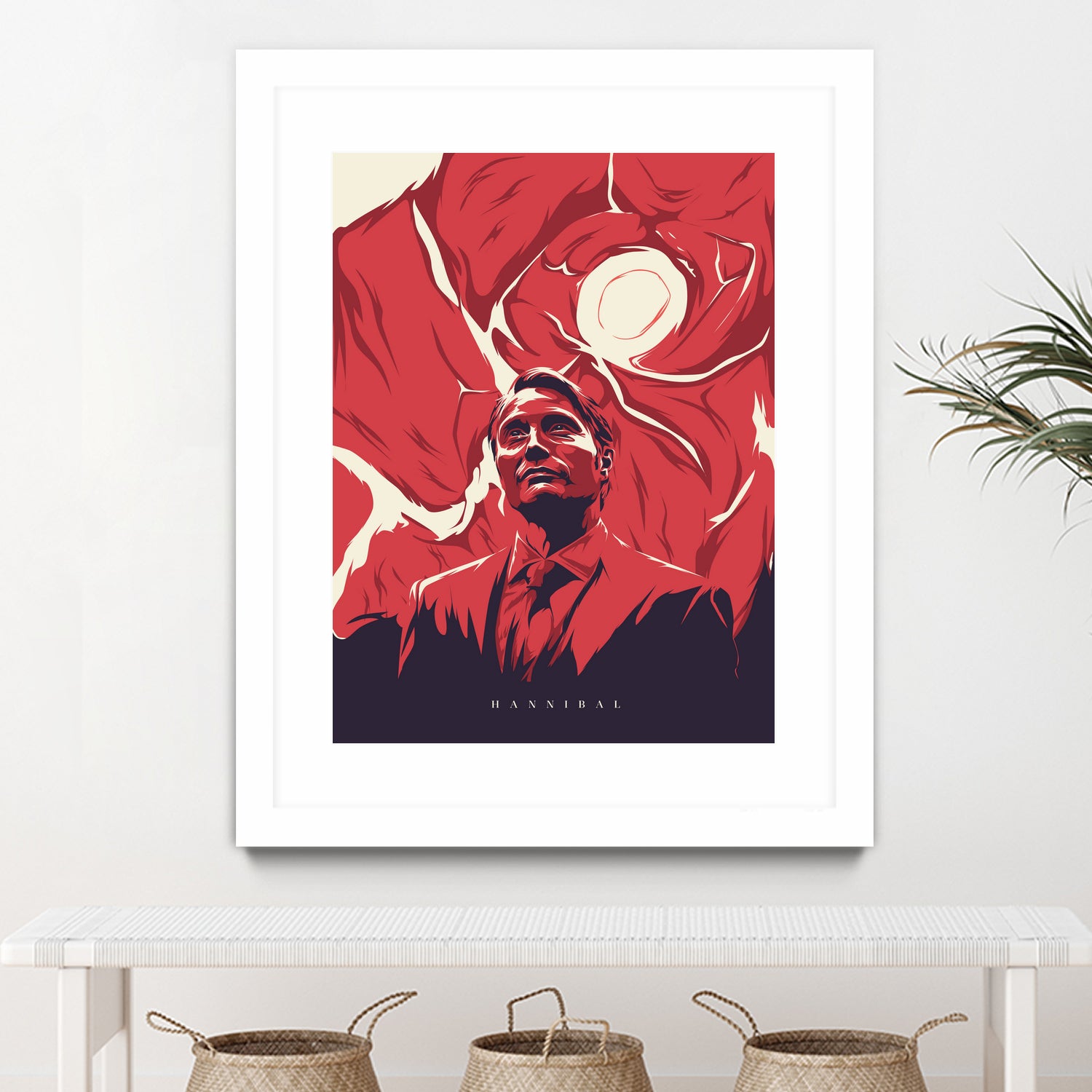 Hannibal by Tibor Lovas on GIANT ART - red vector illustration