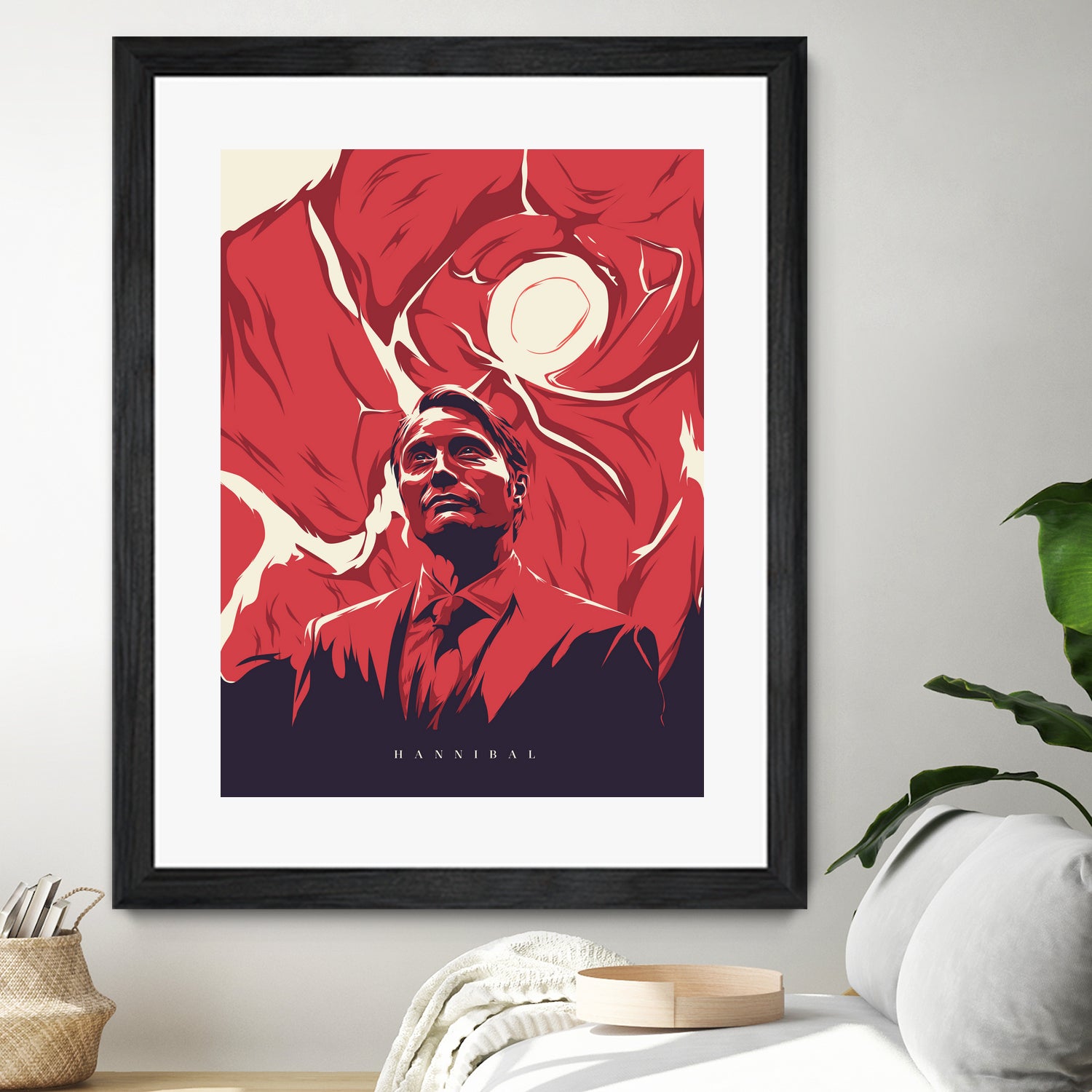 Hannibal by Tibor Lovas on GIANT ART - red vector illustration