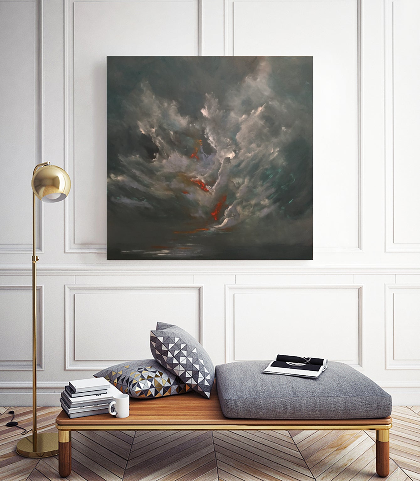 Tenebrious by Soraya Silvestri on GIANT ART - brown mixed media