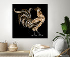 Le Coq Gaulois (The Gallic Rooster) by Diego Taborda on GIANT ART - white digital drawing