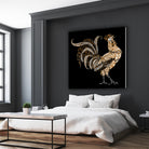 Le Coq Gaulois (The Gallic Rooster) by Diego Taborda on GIANT ART - white digital drawing