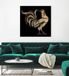 Le Coq Gaulois (The Gallic Rooster) by Diego Taborda on GIANT ART - white digital drawing