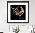 Le Coq Gaulois (The Gallic Rooster) by Diego Taborda on GIANT ART - white digital drawing