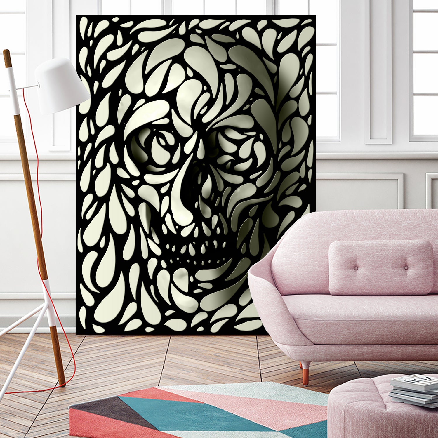 Skull 4 by Ali Gulec on GIANT ART - black digital drawing