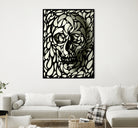 Skull 4 by Ali Gulec on GIANT ART - black digital drawing