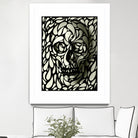 Skull 4 by Ali Gulec on GIANT ART - black digital drawing