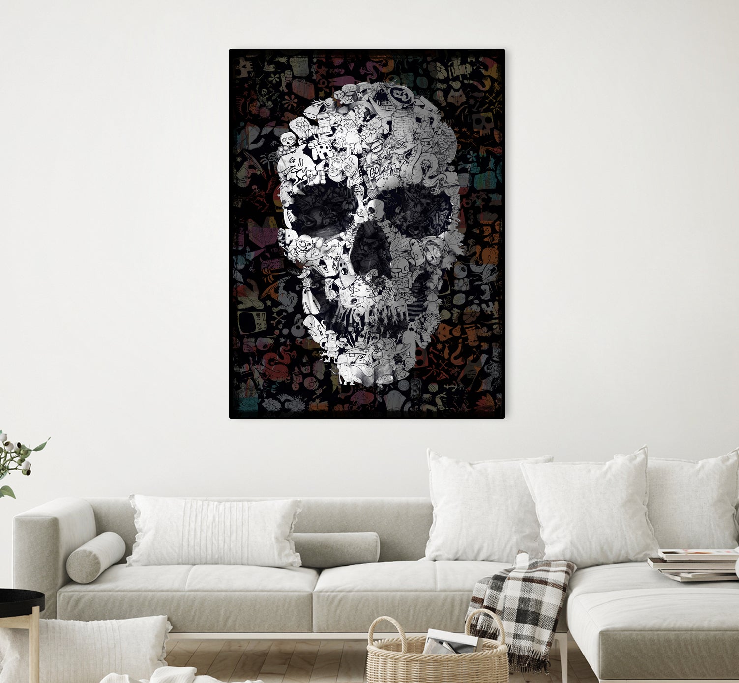 Doodle Skull by Ali Gulec on GIANT ART - digital drawing