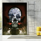 Room Skull by Ali Gulec on GIANT ART - white photo manipulation