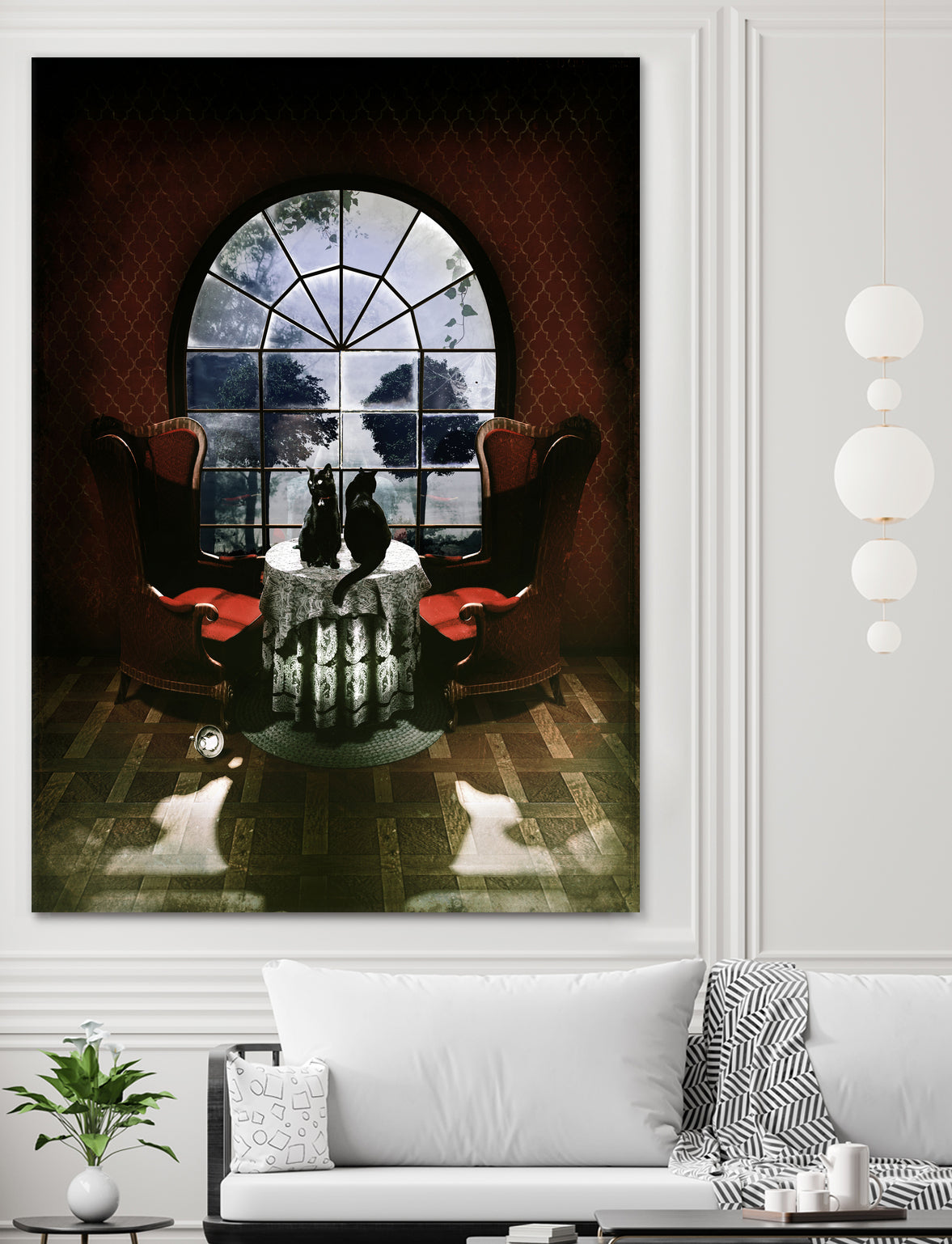 Room Skull by Ali Gulec on GIANT ART - white photo manipulation