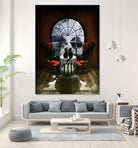 Room Skull by Ali Gulec on GIANT ART - white photo manipulation