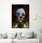 Room Skull by Ali Gulec on GIANT ART - white photo manipulation