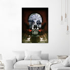 Room Skull by Ali Gulec on GIANT ART - white photo manipulation