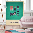 Pulp Fiction Kit by A F on GIANT ART - green digital drawing