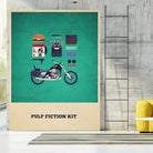 Pulp Fiction Kit by A F on GIANT ART - green digital drawing