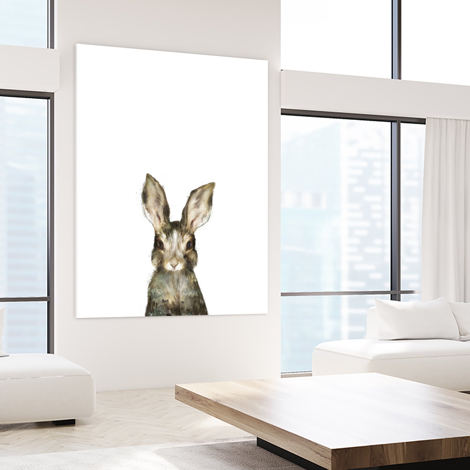 Little Rabbit by Amy Hamilton on GIANT ART - digital painting