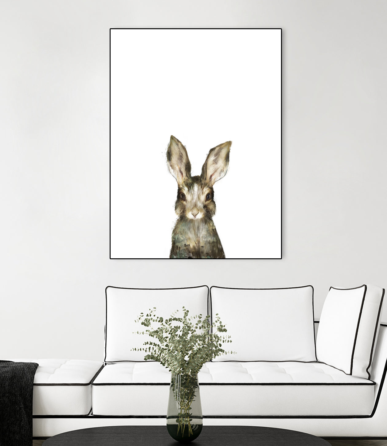 Little Rabbit by Amy Hamilton on GIANT ART - digital painting