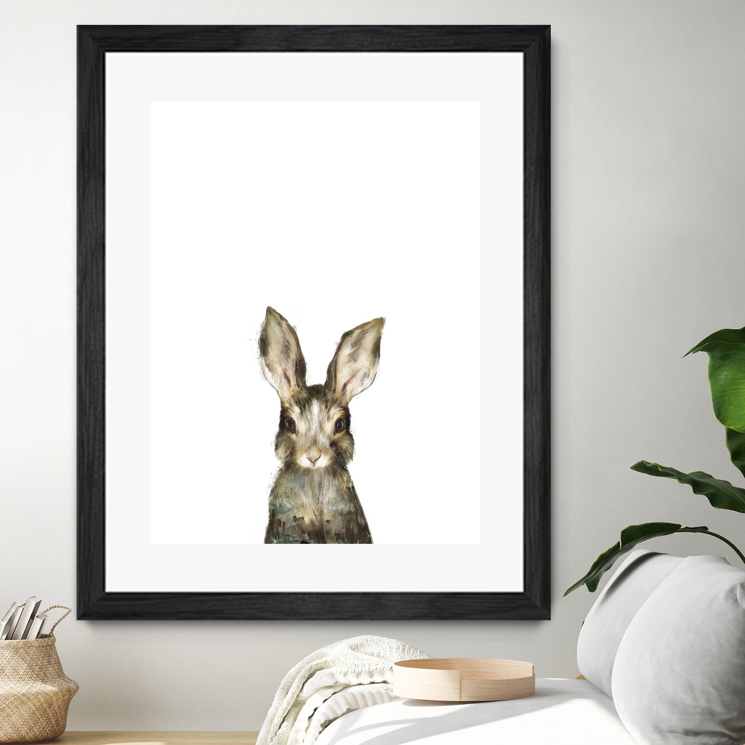 Little Rabbit by Amy Hamilton on GIANT ART - digital painting