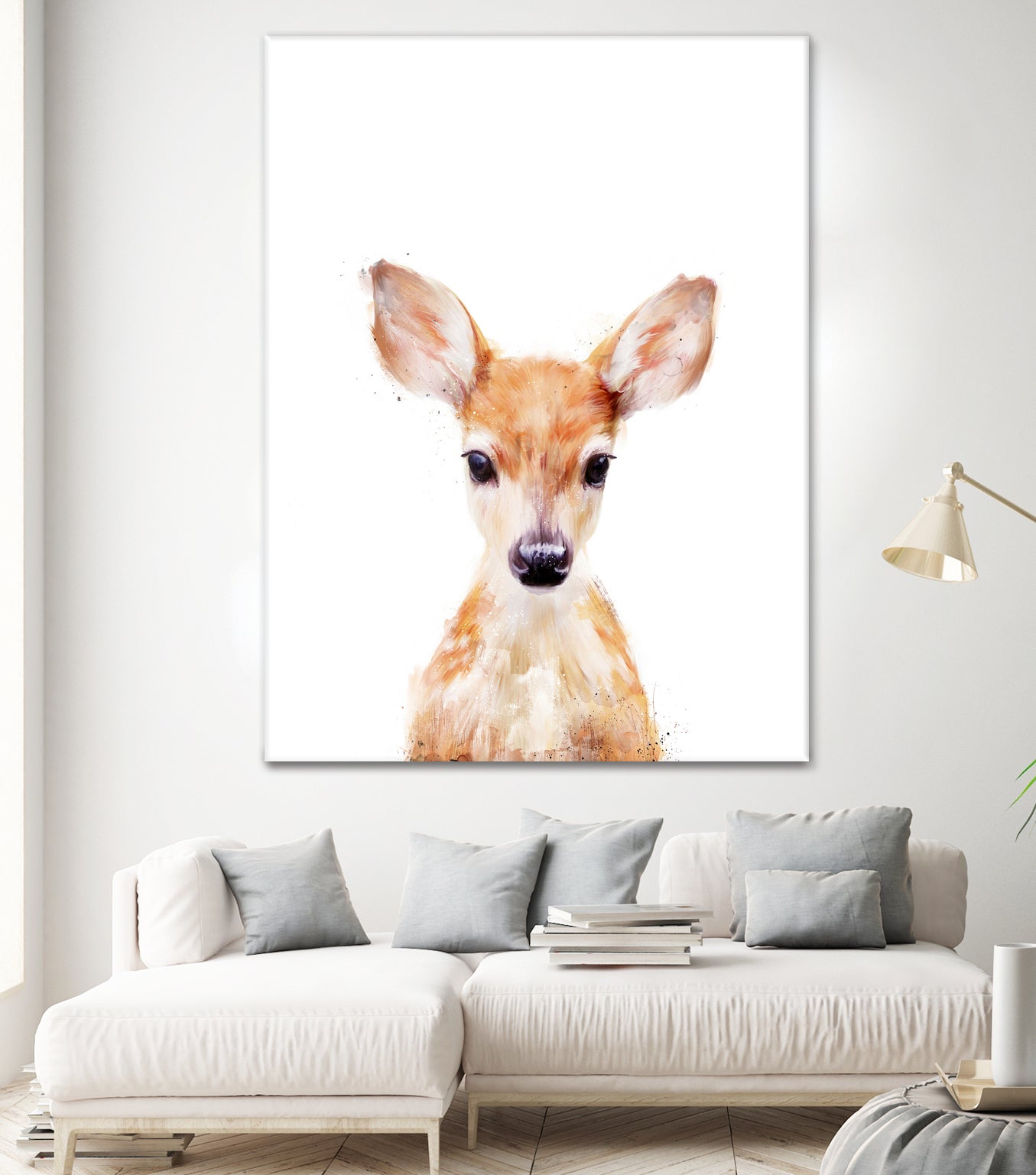 Little Deer by Amy Hamilton on GIANT ART - digital painting