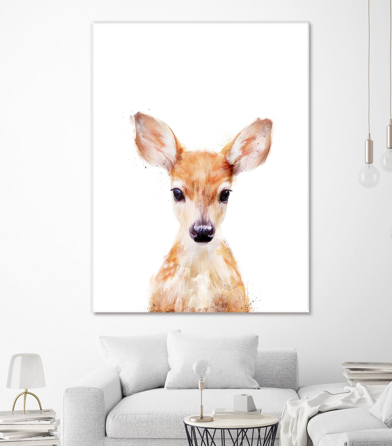 Little Deer by Amy Hamilton on GIANT ART - digital painting