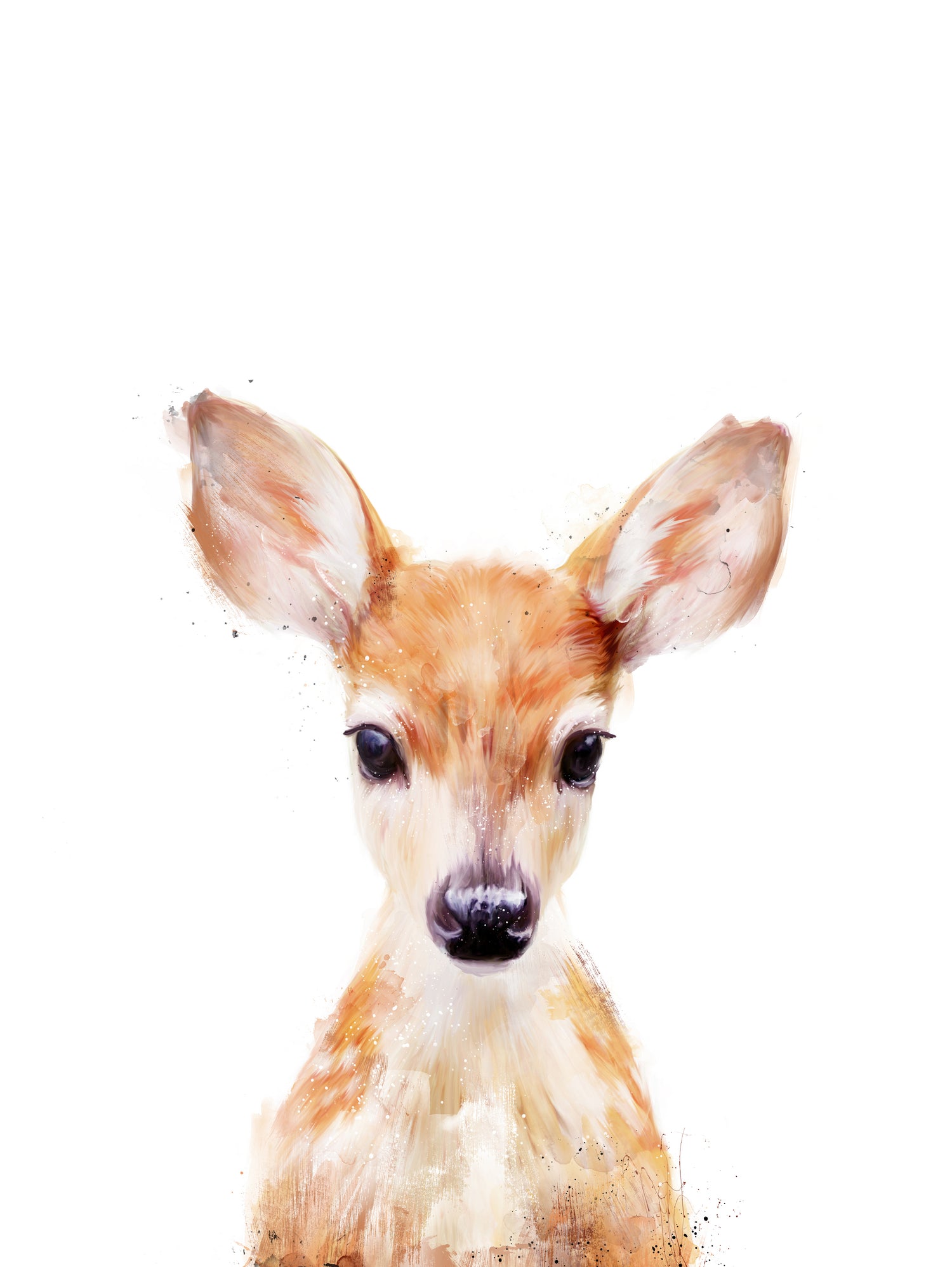 Little Deer by Amy Hamilton on GIANT ART - digital painting