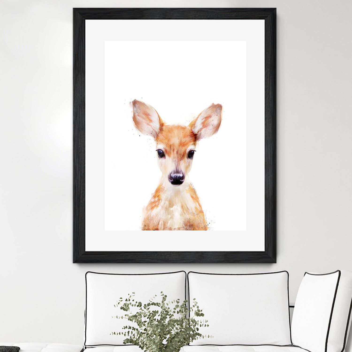 Little Deer by Amy Hamilton on GIANT ART - digital painting