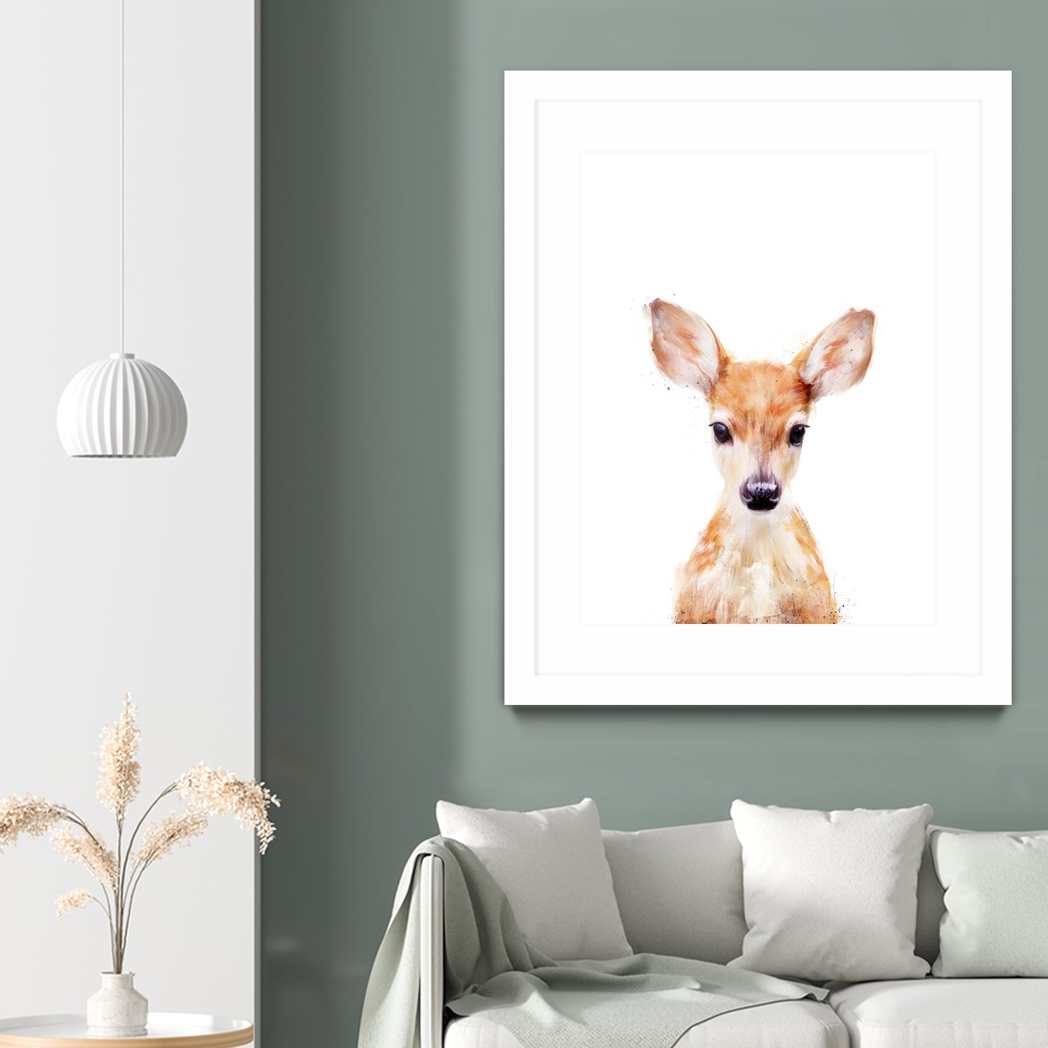 Little Deer by Amy Hamilton on GIANT ART - digital painting