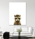 Little Raccoon by Amy Hamilton on GIANT ART - digital painting