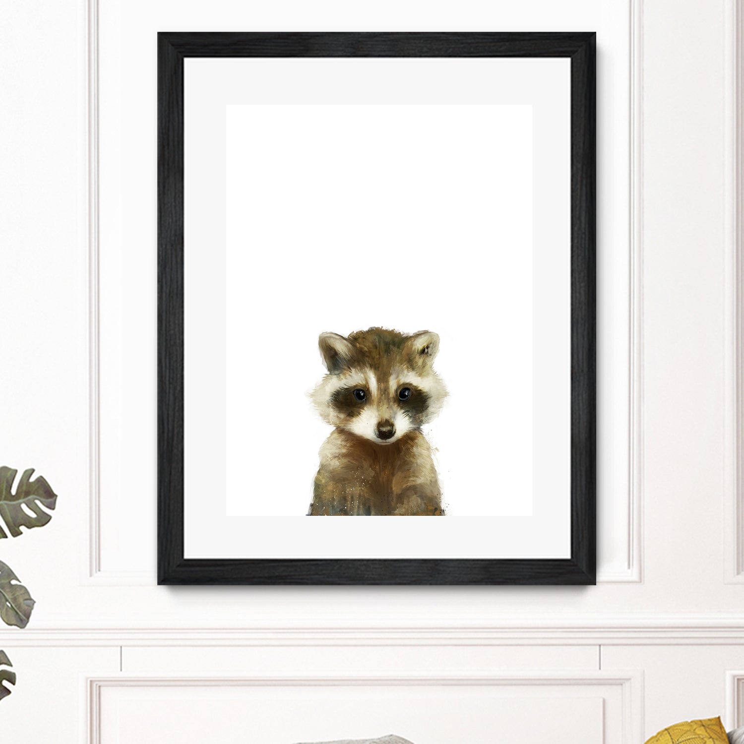 Little Raccoon by Amy Hamilton on GIANT ART - digital painting