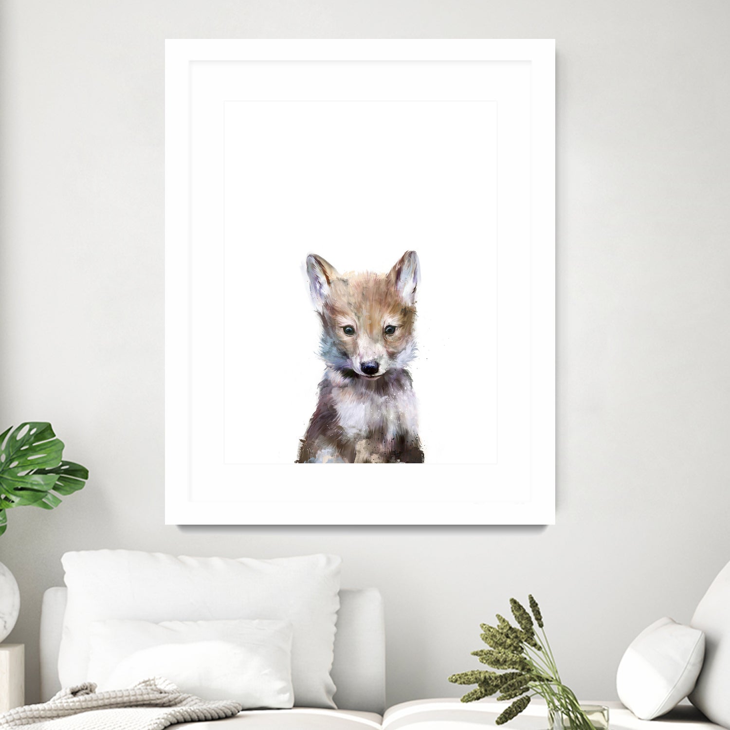 Little Wolf by Amy Hamilton on GIANT ART - digital painting