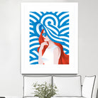 Redhead by Jose Paulino on GIANT ART - white vector illustration