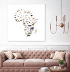 Wild Africa by Rodrigo Esparza-Salas on GIANT ART - white vector illustration