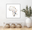 Wild Africa by Rodrigo Esparza-Salas on GIANT ART - white vector illustration