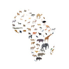 Wild Africa by Rodrigo Esparza-Salas on GIANT ART - white vector illustration