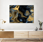 Blue Gold by christy Leigh hodgin on GIANT ART - blue digital painting