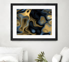 Blue Gold by christy Leigh hodgin on GIANT ART - blue digital painting